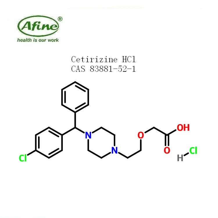 
pharmaceutical ingredient Cetirizine hydrochloride / Cetirizine HCl CAS 83881-52-1 