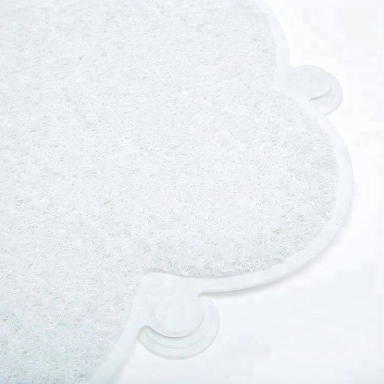 Professional made custom design printed eco-friendly white pvc coil mat