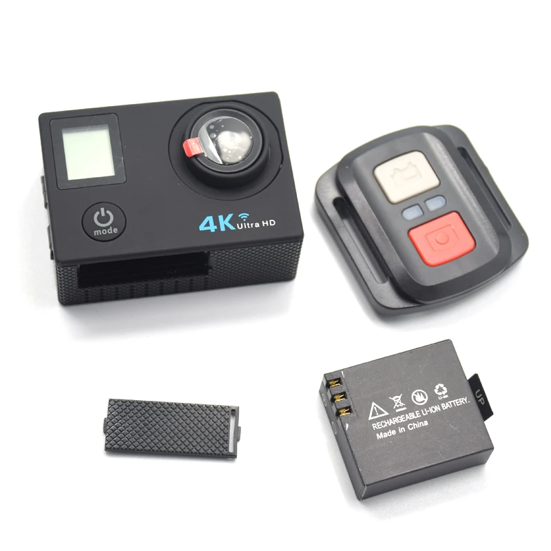 Sports Camera 4K ultra HD Dual Screen 1080p Remote Remote Wifi 40m Waterproof Action Camera