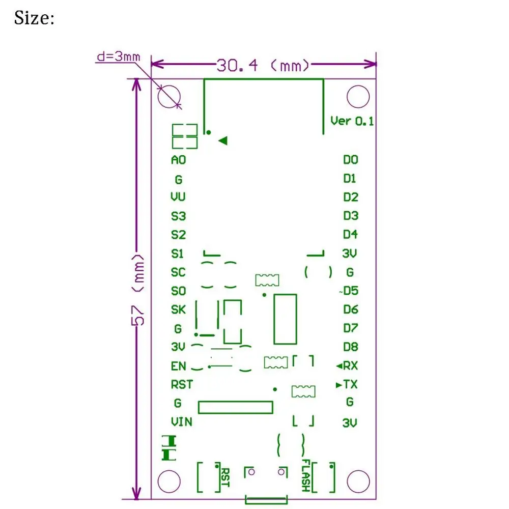 1PCS Wireless Module CP2102 Nodemcu V3 Lua WIFI Internet Of Things Development Board Based ESP8266