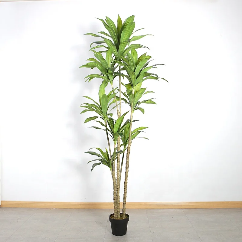 220cm artificial dragon blood tree potted indoor simulation forest landscape decoration