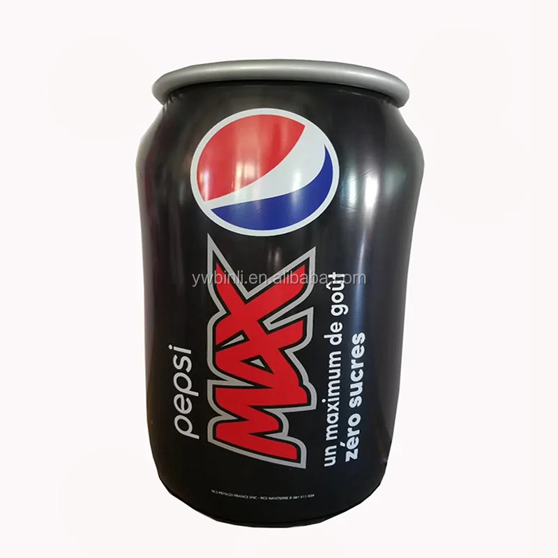 outdoor advertising inflatable beverage can /bottle pepsi air drinking can
