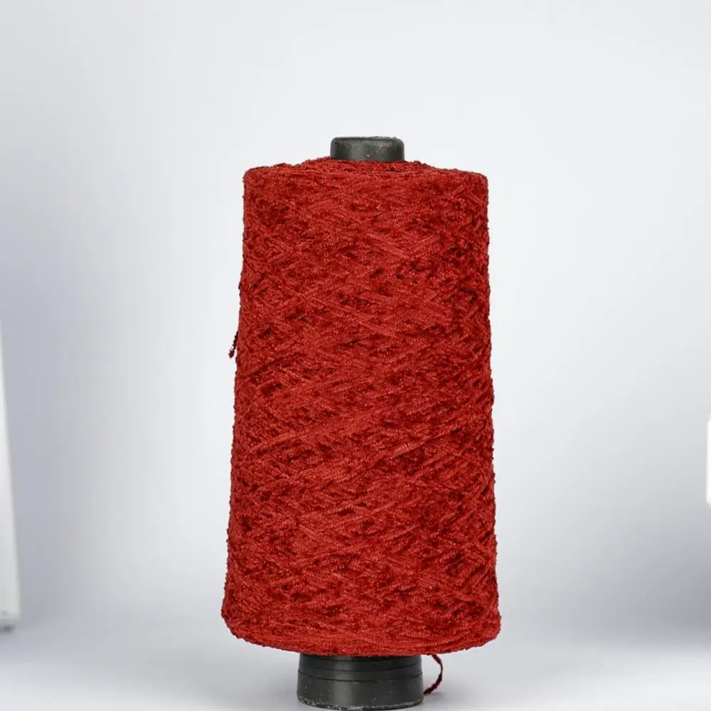 
Dyed Pattern And 100% Polyester Material Polyester Chenille Yarn 