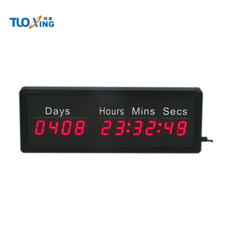 PROMOTION!!! 1inch 10 digit led digital days countdown timer