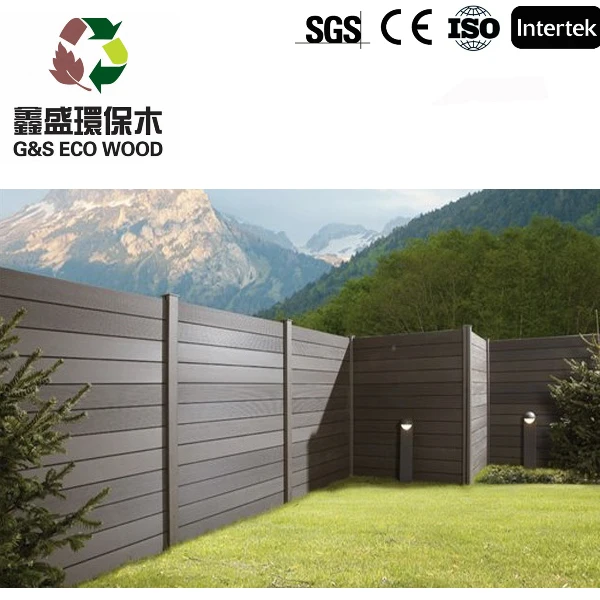 2021 new HOT SALE ! wpc waterproof outdoor wood plastic composite fence railing