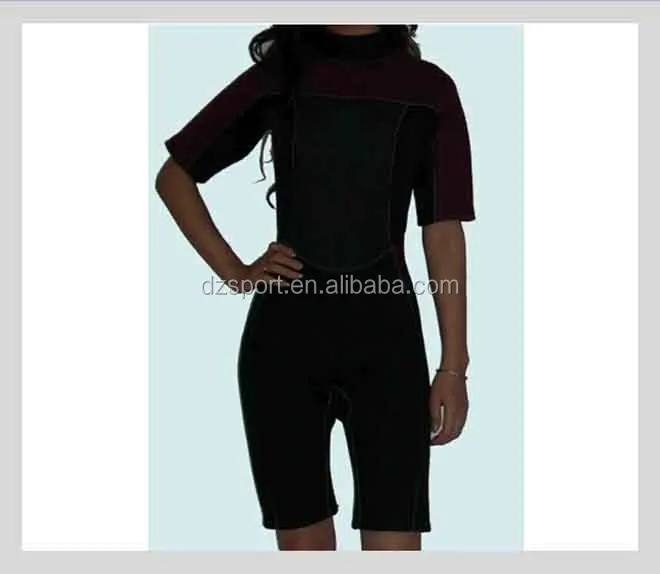 Popular 2.5mm OEM Neoprene wetsuits neoprene surfing wetsuits Neoprene Man shorty for Surfing