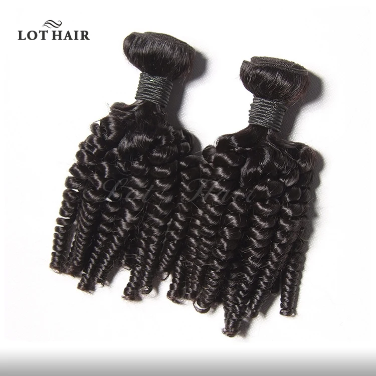 Wholesale Top Grade Unprocessed Sexy Aunty Bouncy Hair Dubai