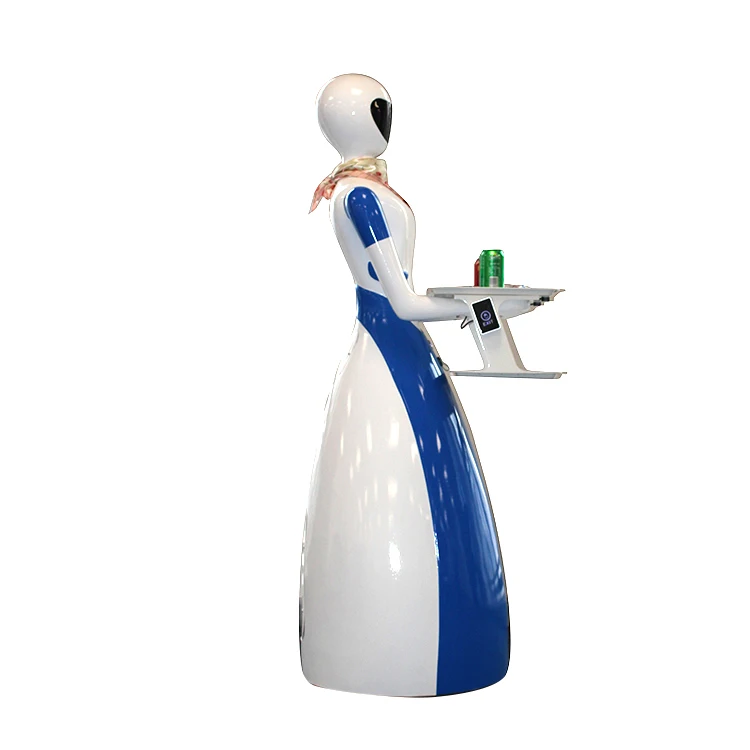 good quality smart restaurant robot kit humanoid robot waiter with arm