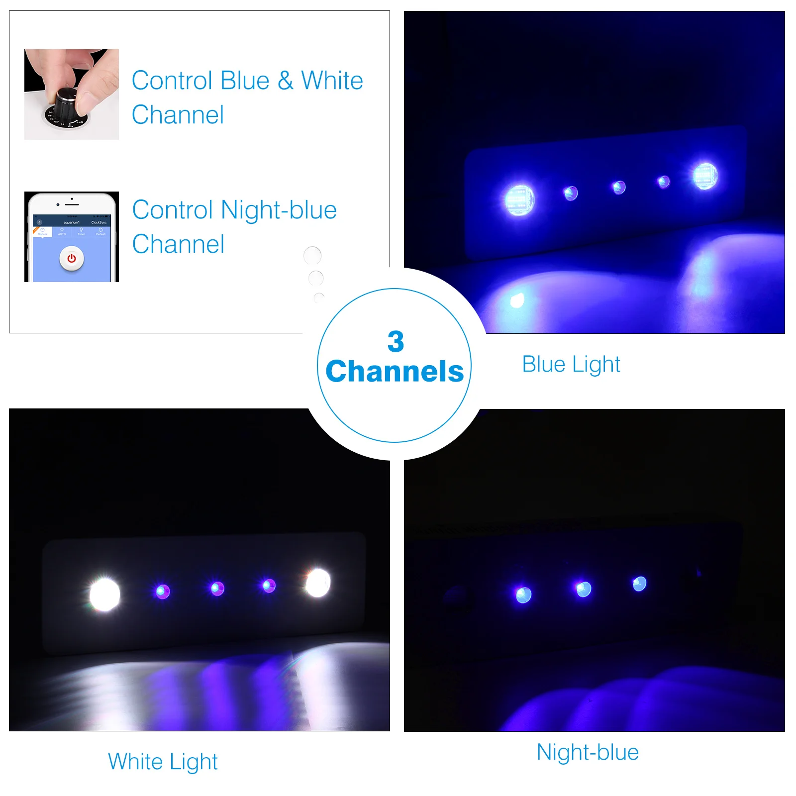 2018 New design LED aquarium coral reef light