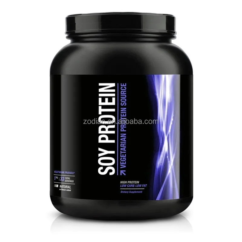 Food Additive Soy Protein Isolate90% NON-GMO isolated soy protein powder for Healthy Muscles
