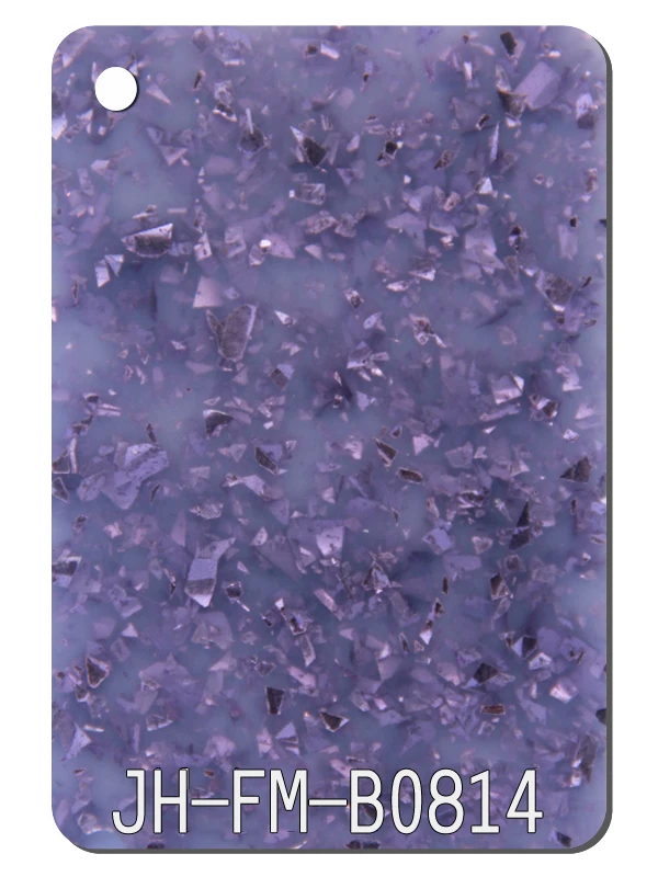 Double-side 15mm Glitter Acrylic Sheet Glass Substitute Good Sale Cast Acrylic Sheet