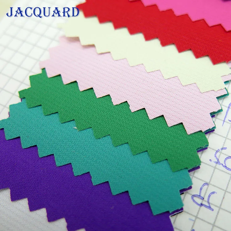 wholesale woven plain style textile jacquard 100% polyester fabric wind coat dust jacket cloth PVC coated waterproof