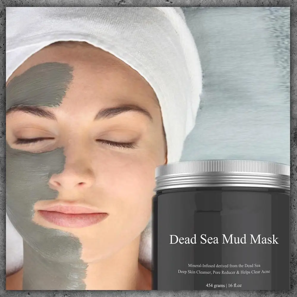 Private Label Skin Care Natural Organic Charcoal Moisturizing Matcha Dead Sea Mud Mask