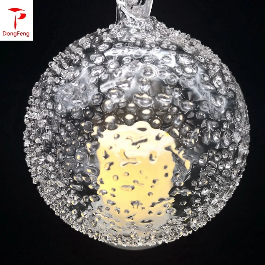 100 Wholesale Clear Opening Glass Christmas Ornaments Ball