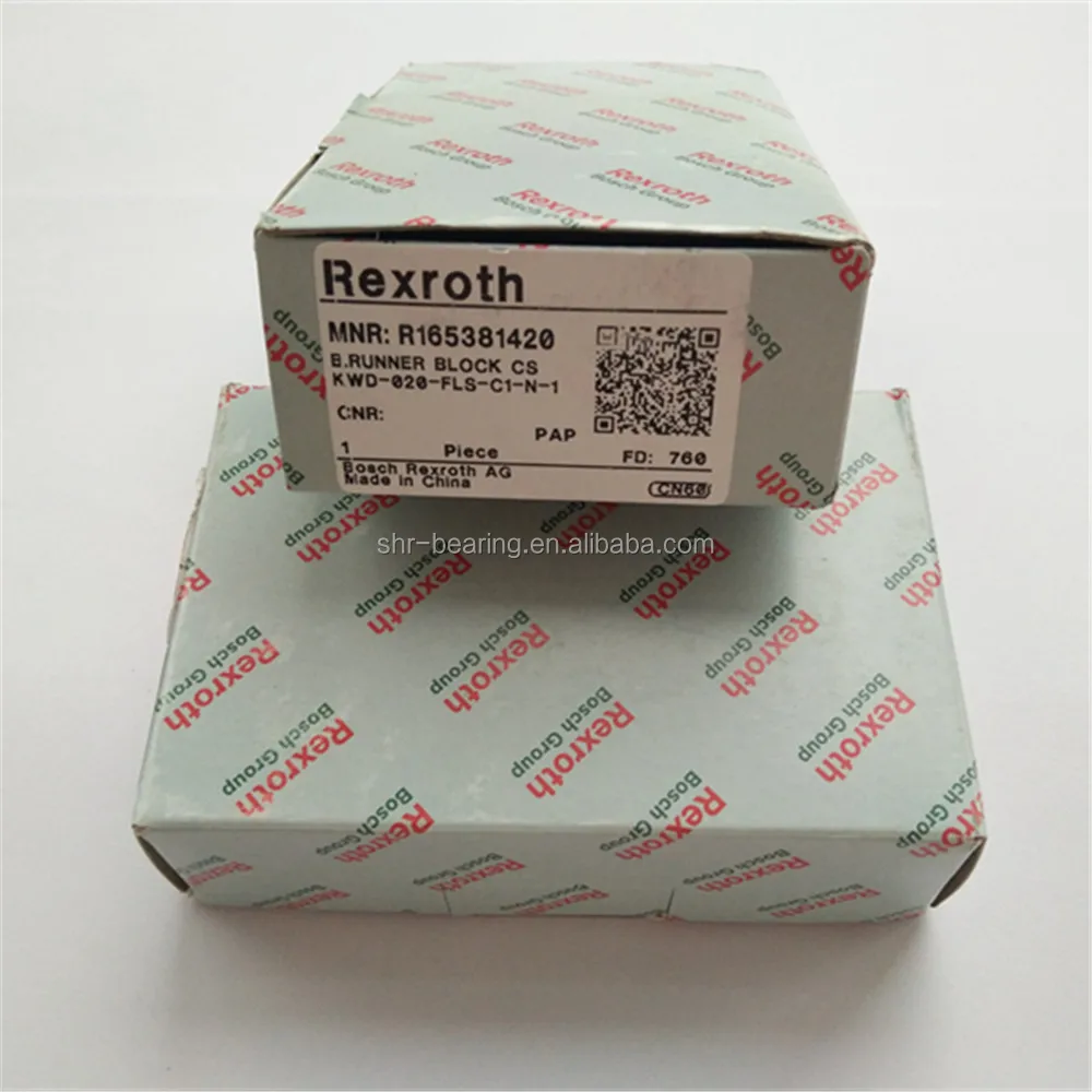 MNR:R1622 122 22 Rexroth Guide Blocks Ball Rail Runner Blocks R162212222 Linear Motion Guide R1622-122-22