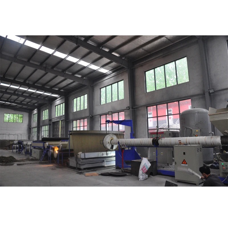 Линия по производству плетеных мешков из ПП, экструзионная и обмоточная машина