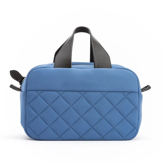 New Design Fashion Trendy Fashion Neoprene Marks Panel New Style Cosmetic Handbag Bag