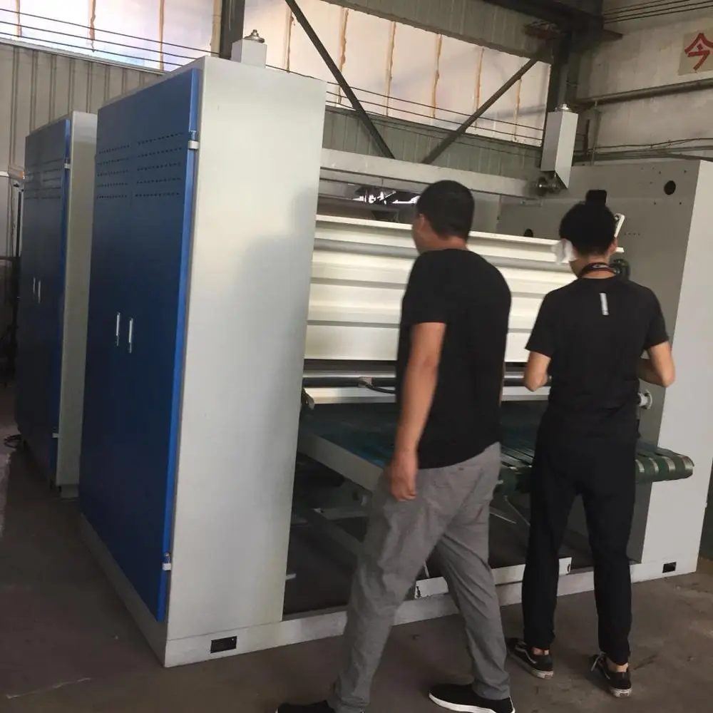 
Tubular compactor for circular knitting fabric textile fining machine 