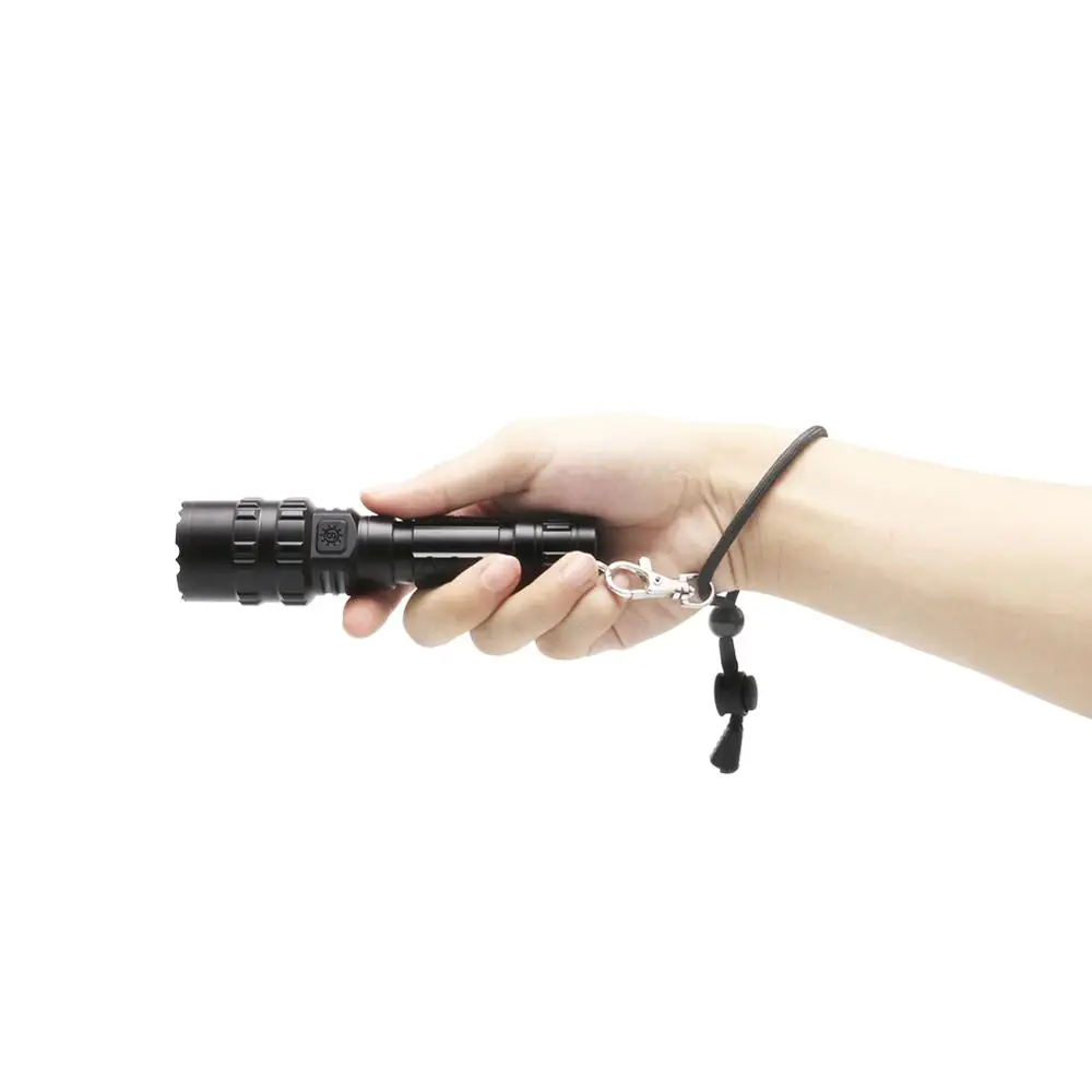 new  1000 Lumen Handheld Flashlight LED XM-L2 Water Resistant Camping Torch Tactical Flashlight with USB Charger Cable
