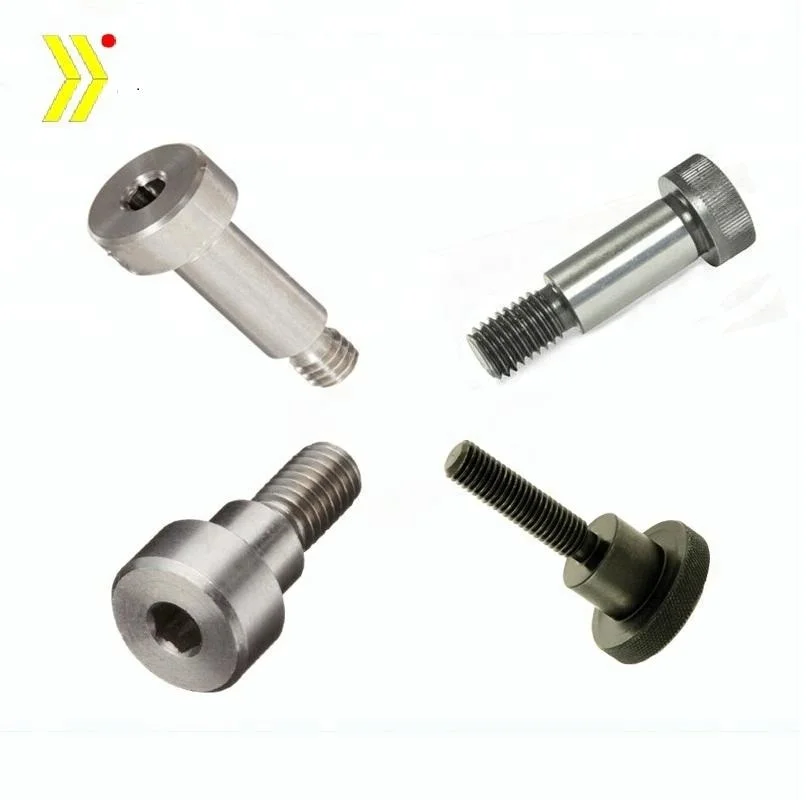 stainless steel customized slotted head m4 shoulder screw