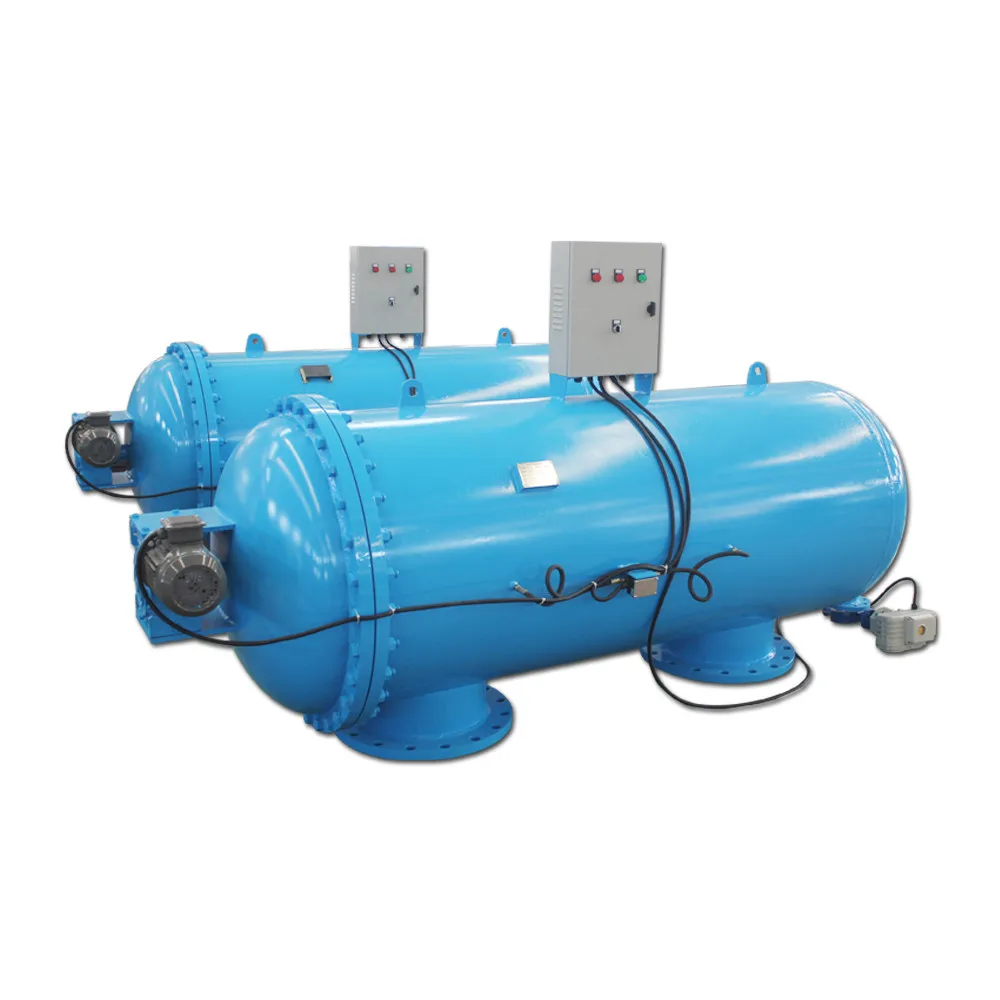 150 micron mesh screen automatic Suction self cleaning filter to remove solid for cooling water