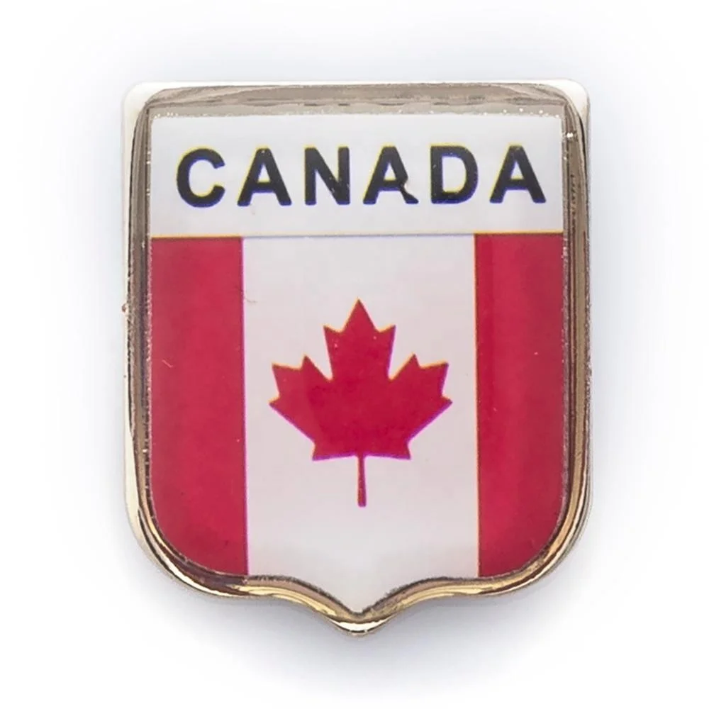 Custom Existing mould epoxy countries flag zinc alloy silver Lapel Pin Badges