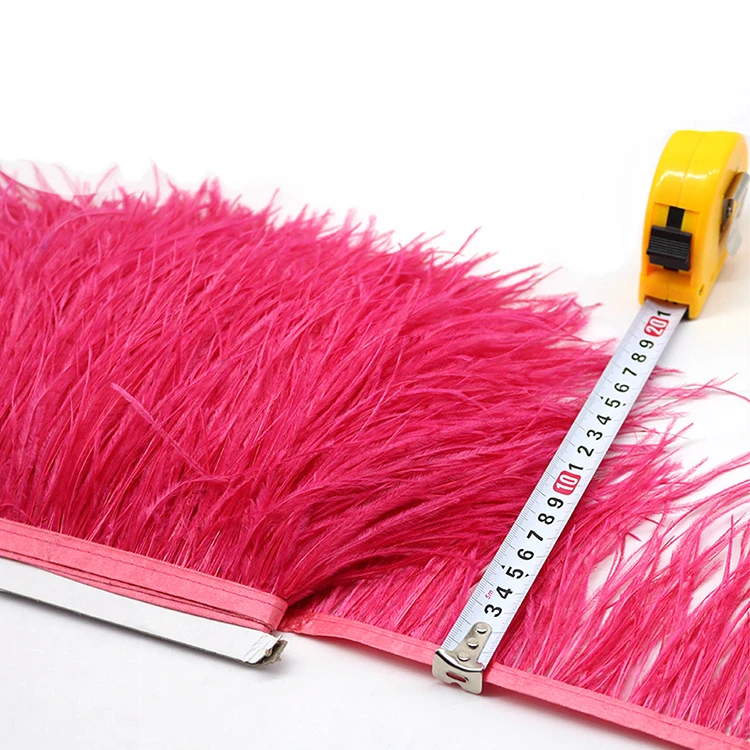 
fluffy feathers ostrich feathers for coat decoration 
