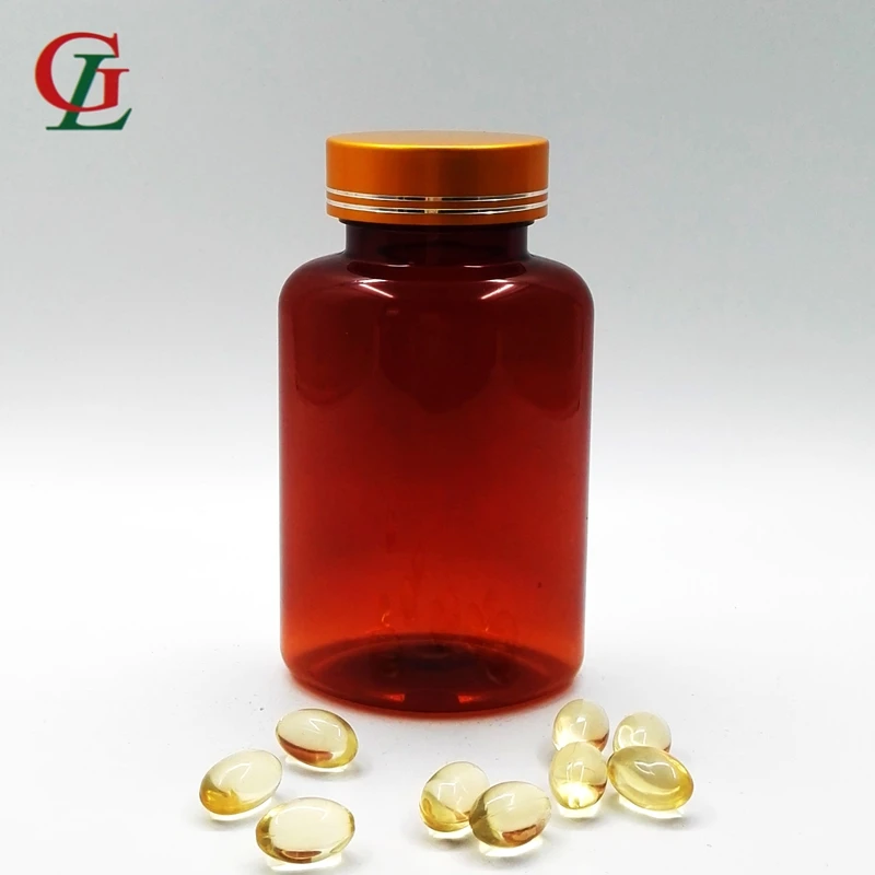 Pet 120/150CC бутылка янтаря овальной Пластиковые Pill эко бутылочка Capsule поставщик упаковки