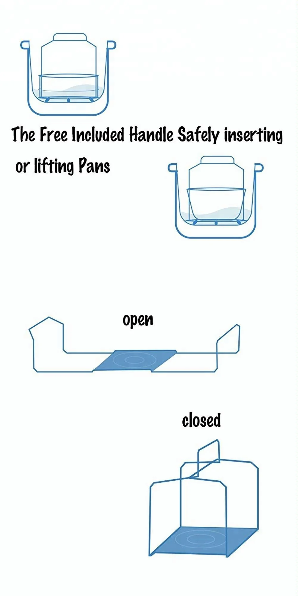 Kitchen Stackable stainless steel high pressure cooker insert pans