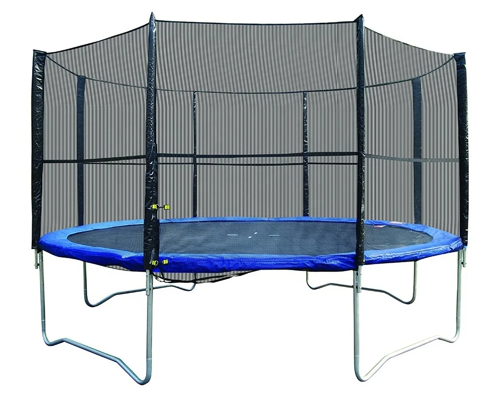 Cheap Big Round Trampoline with Safety Net pass CE certificate hot on sale