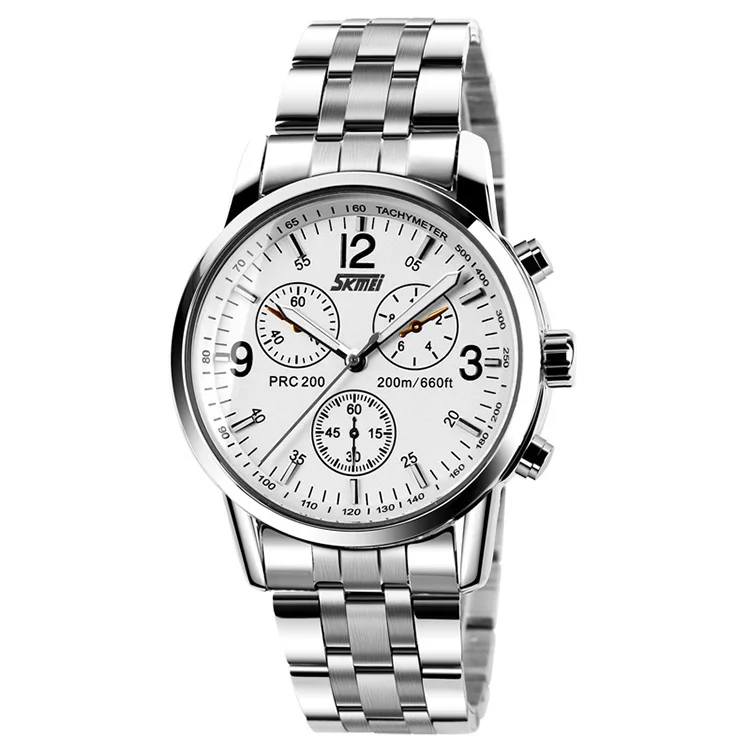 skmei 9070 fashion man quartz watch design your logo watches leather clock men