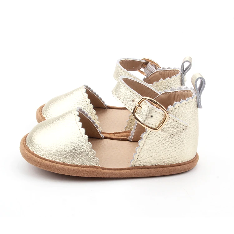 Cute Baby Shoes Summer Sandals Leather Strap Sandals  for Baby Lovely Girls