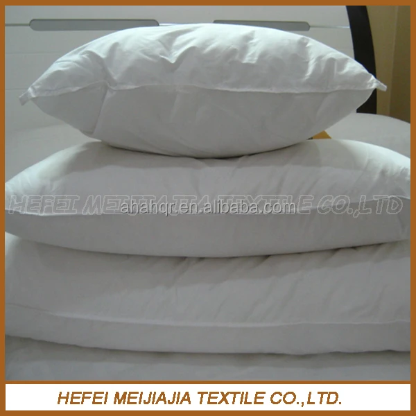 
Wholesale stitching piping edges process white pillow case with zipper for hotel and home 