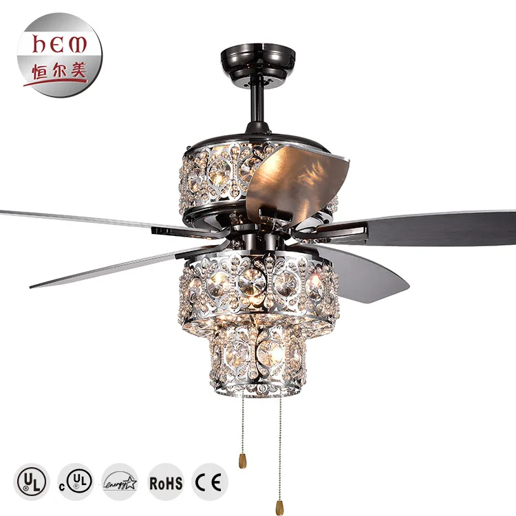 
LED remote control fancy ceiling fan lighting lamp chandelier decorative ceiling fan with light 