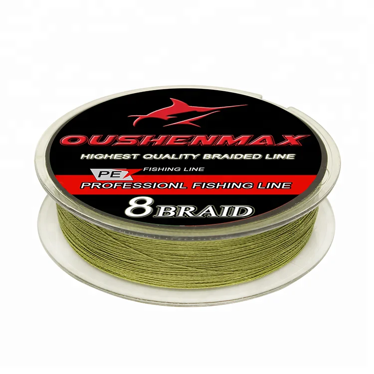 High quality wholesale 100m 8 braided Fishing Line for Carp Super Strong pe fishing line