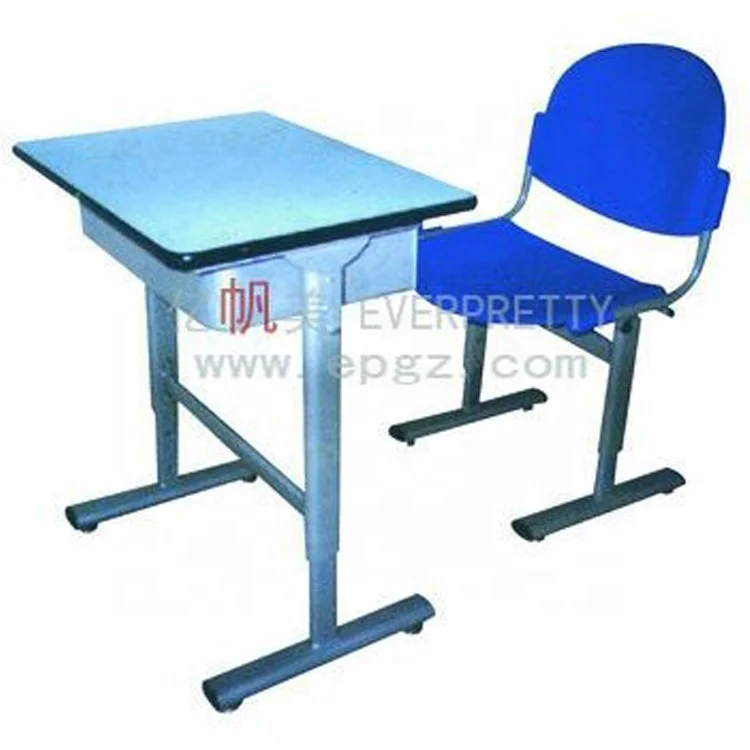 Подержанный школьный стол и стул, продажа школьной мебели