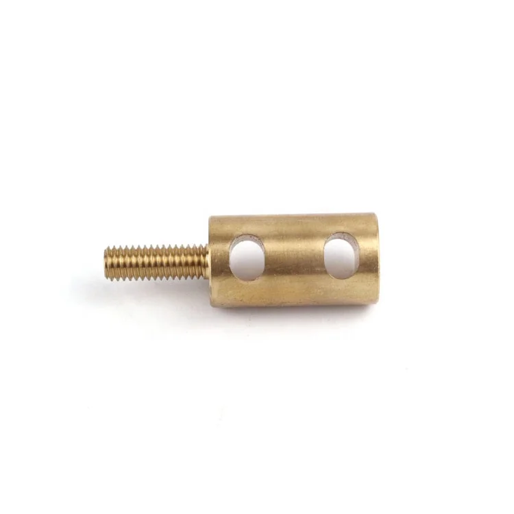 China supplier Customized Electrical Contact Slotted Sealing Screws drilled hole head capstan screws