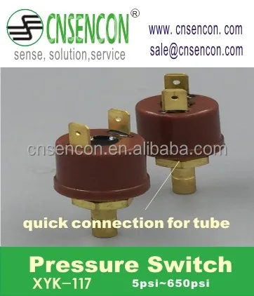 CNSENCON XYK-117 TEHF125PSRA 125psi bend terminal Pressure switch