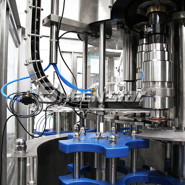 Carbonated soft drink counter pressure bottle filler