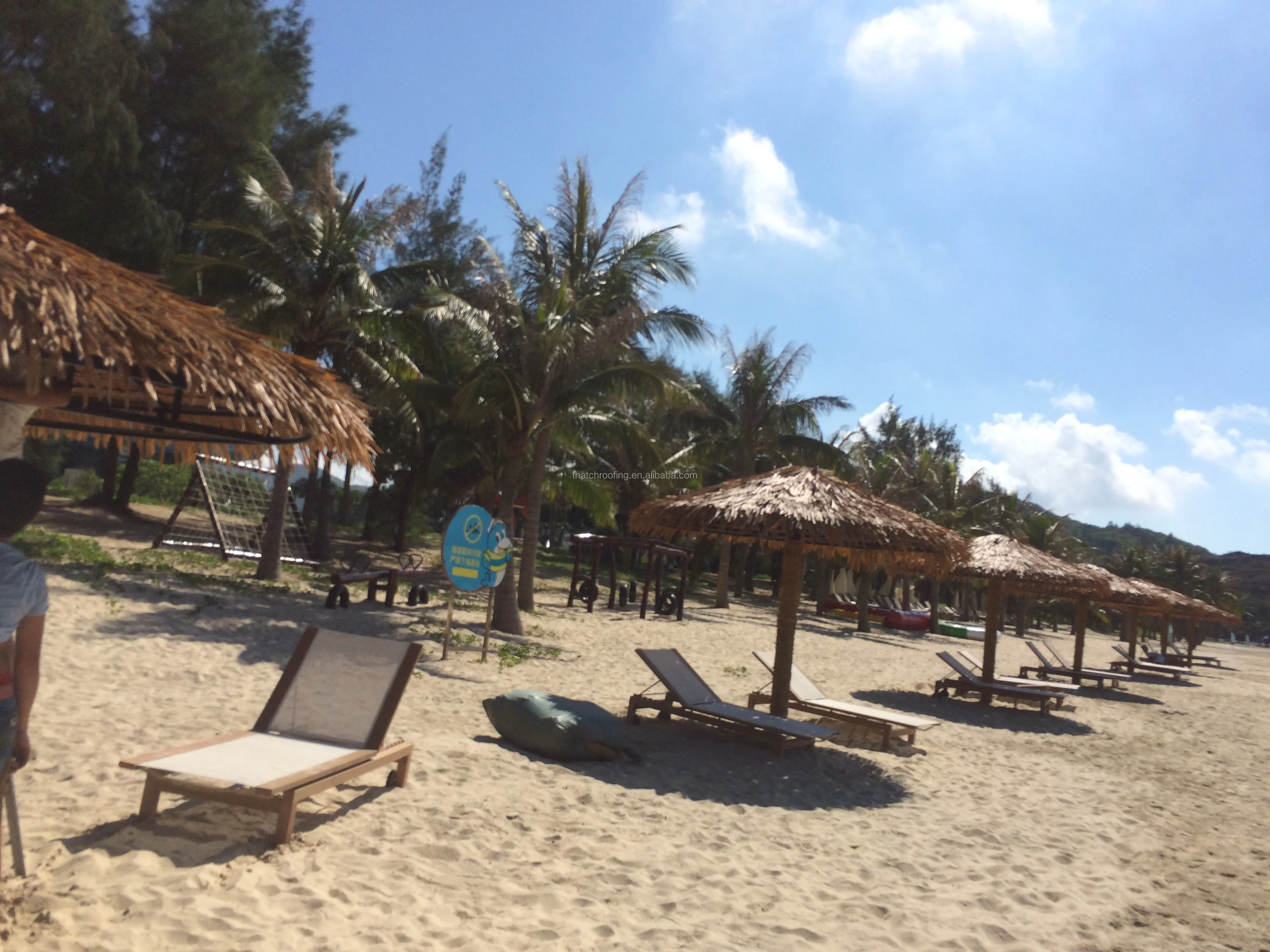 Новый синтетический зонт-беседка из ПВХ, ПЭ, искусственная солома