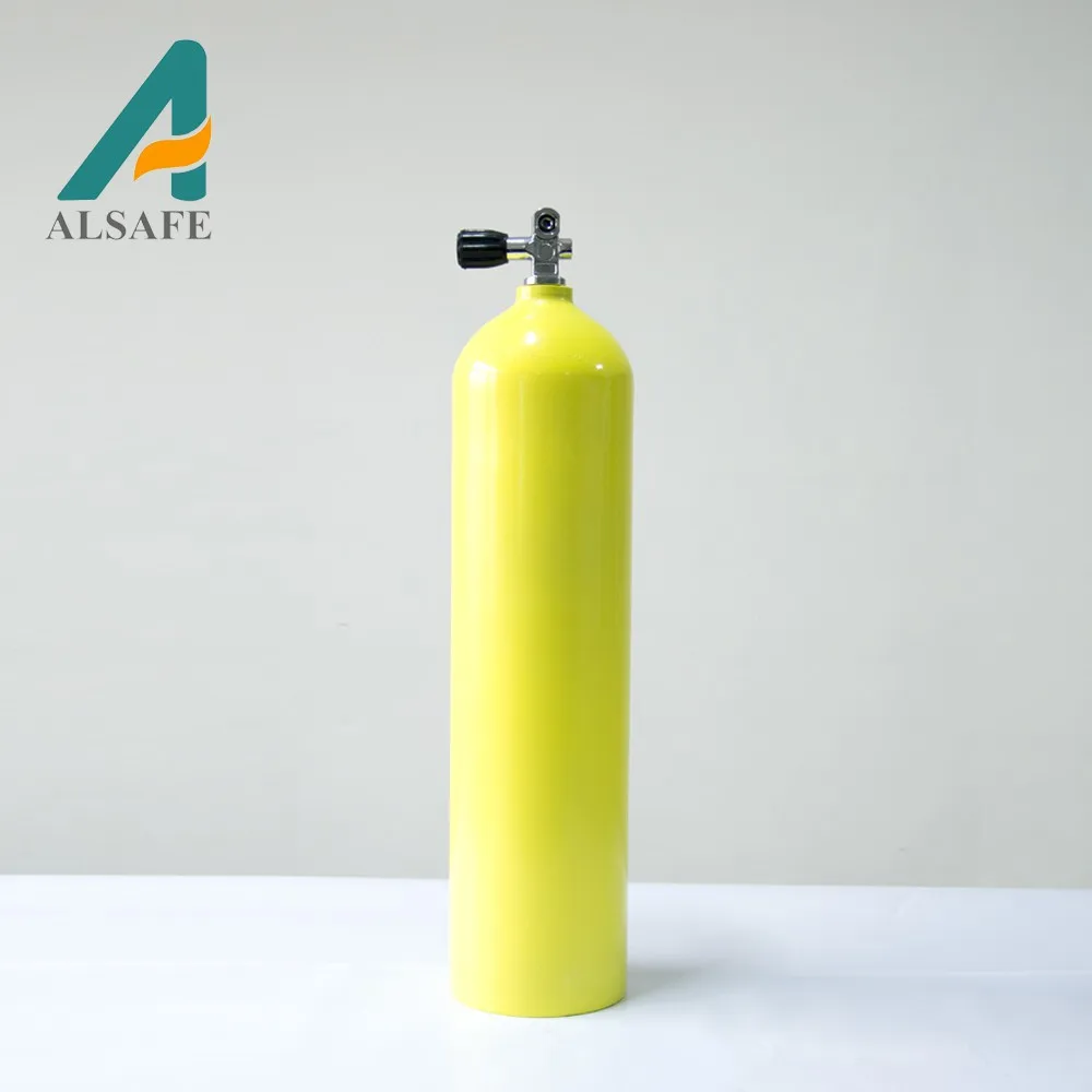10L -20mpa Aluminum Gas Cylinder Diving Tank for Swimming & Diving Products