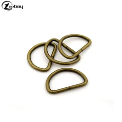 High quality zinc alloy metal d ring for handbag