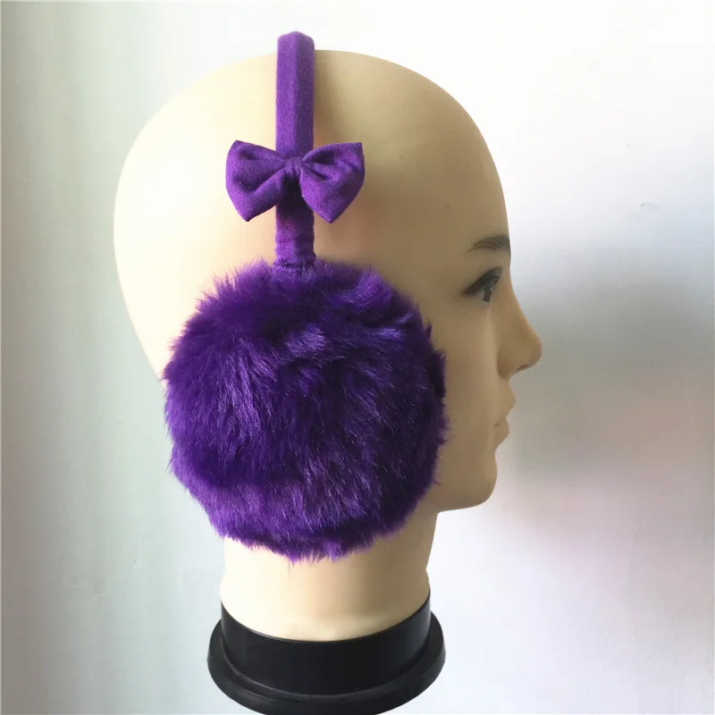 Милые зимние наушники для женщин теплые меховые наушники женские наушники милые наушники женские плюшевые наушники