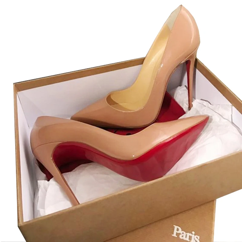 Магнит подарок на заказ Роскошная крафт-бумага высоком каблуке обувь коробка для оптовой продажи