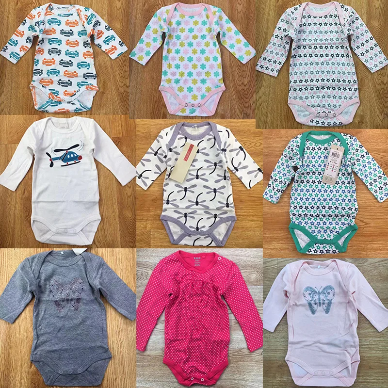 Cheap Price Less 1 Dollar Baby Clothes Romper With Short Sleeve