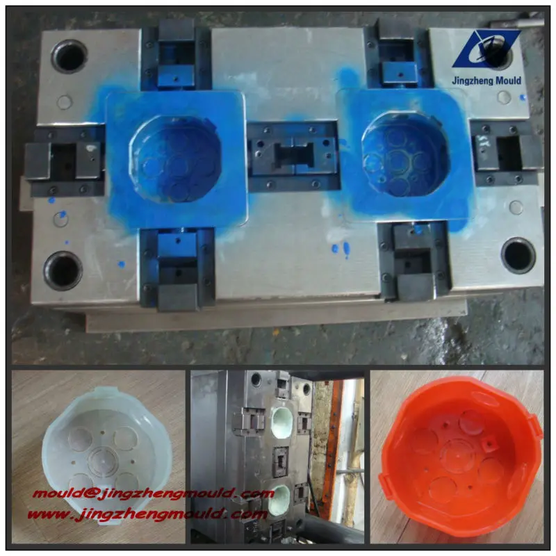 Plastic PP PVC electrical wire junction box/PVC cup fitting mould