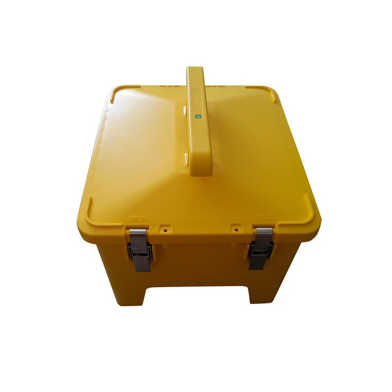 Customised outdoor stackable plastic box, China supply waterproof PC plastic box