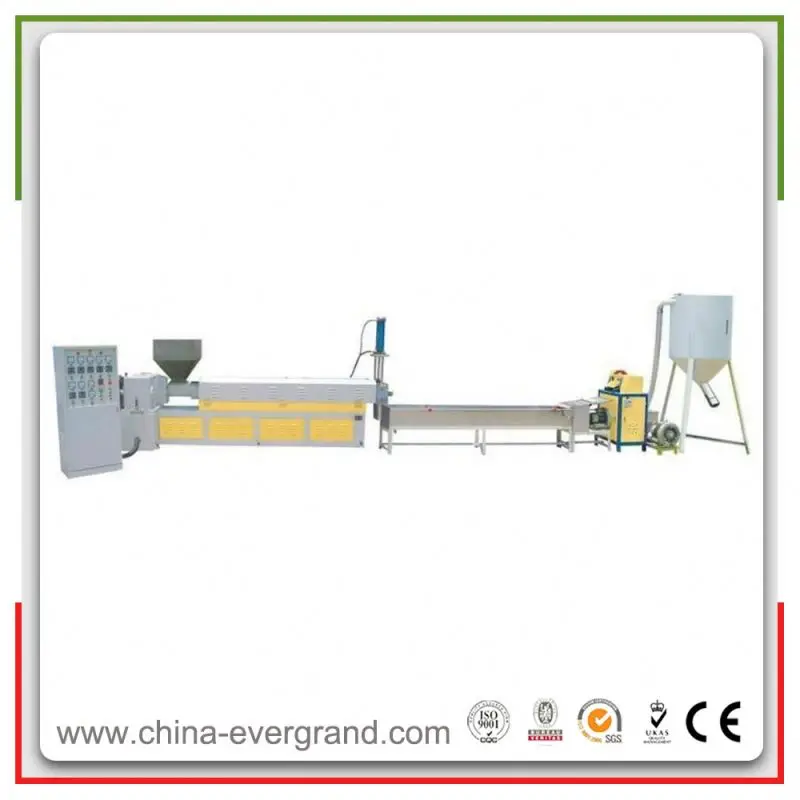 Waste Plastic PP Film Recycling Machine Pelletizing Machine PVC Granulating Equipment