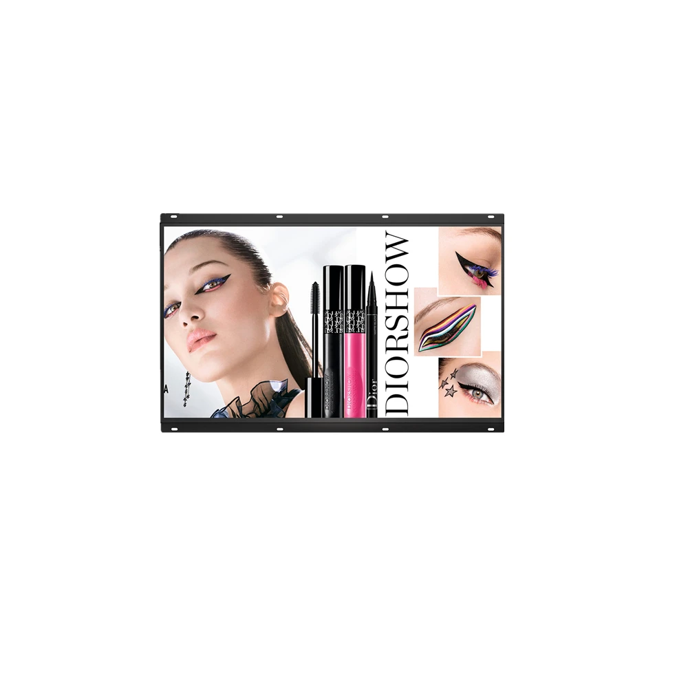 21.5inch indoor multimedia open frame monitor lcd advertising display screen