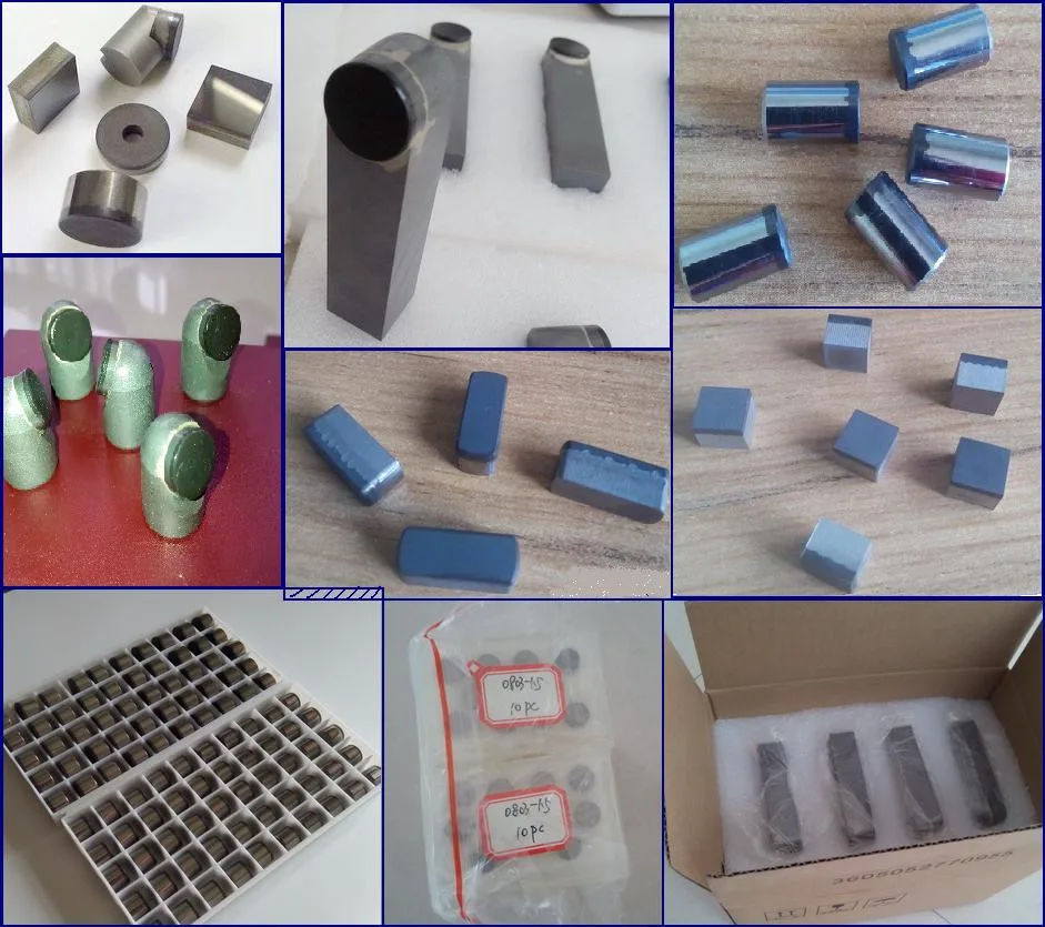 PCD PDC tip insert PKD Tungsten carbide chain saw cutting machine for granite&marble